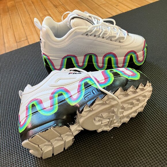 US 8 Fila Disruptor Platform - Picture 2 of 5